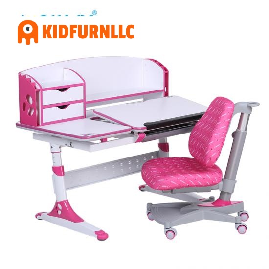 study table with shelf